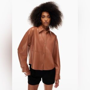 **SOLD* ARITZIA Pelli Hip Shirt Jacket